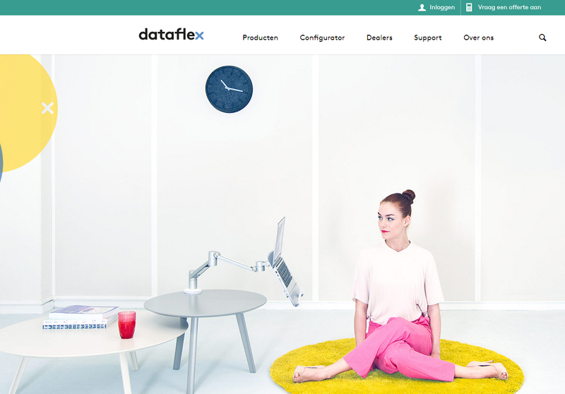 Dataflex: Een nieuwe website met extra features